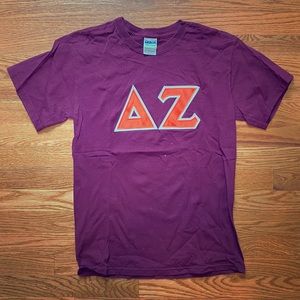 Delta Zeta letters T-shirt